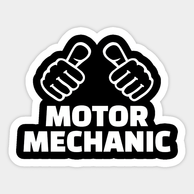 Motor mechanic Sticker by Designzz